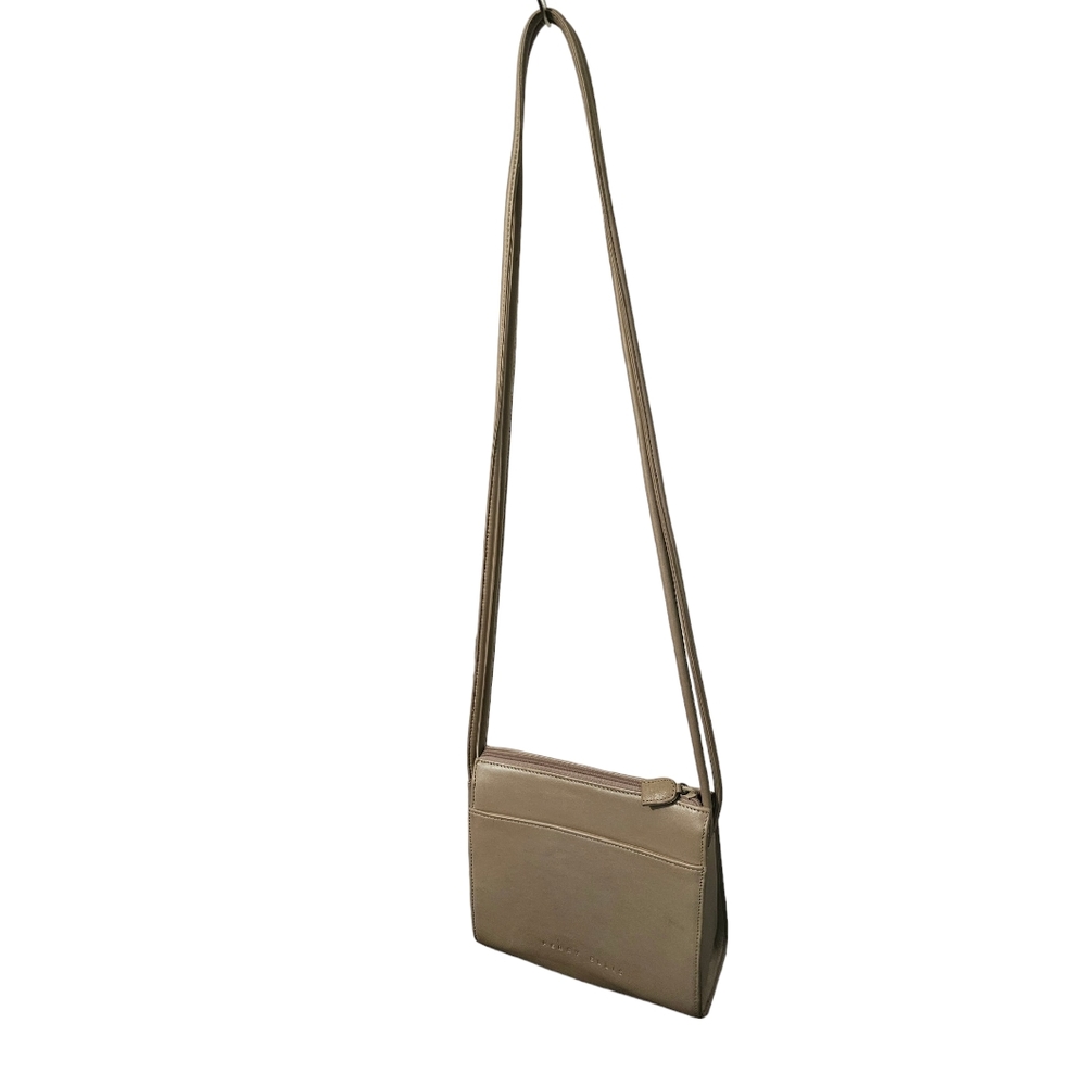 Perry Ellis Vintage Cream/Taupe Crossbody Bag
